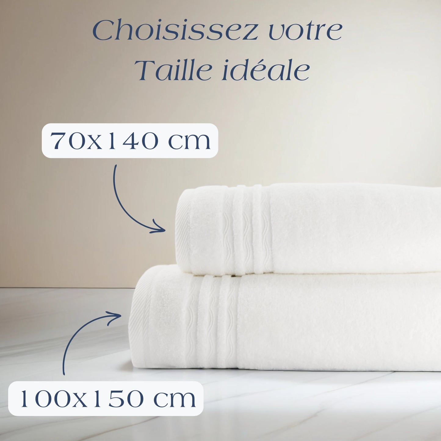 Drap de Bain Signature Océan Collection Océan