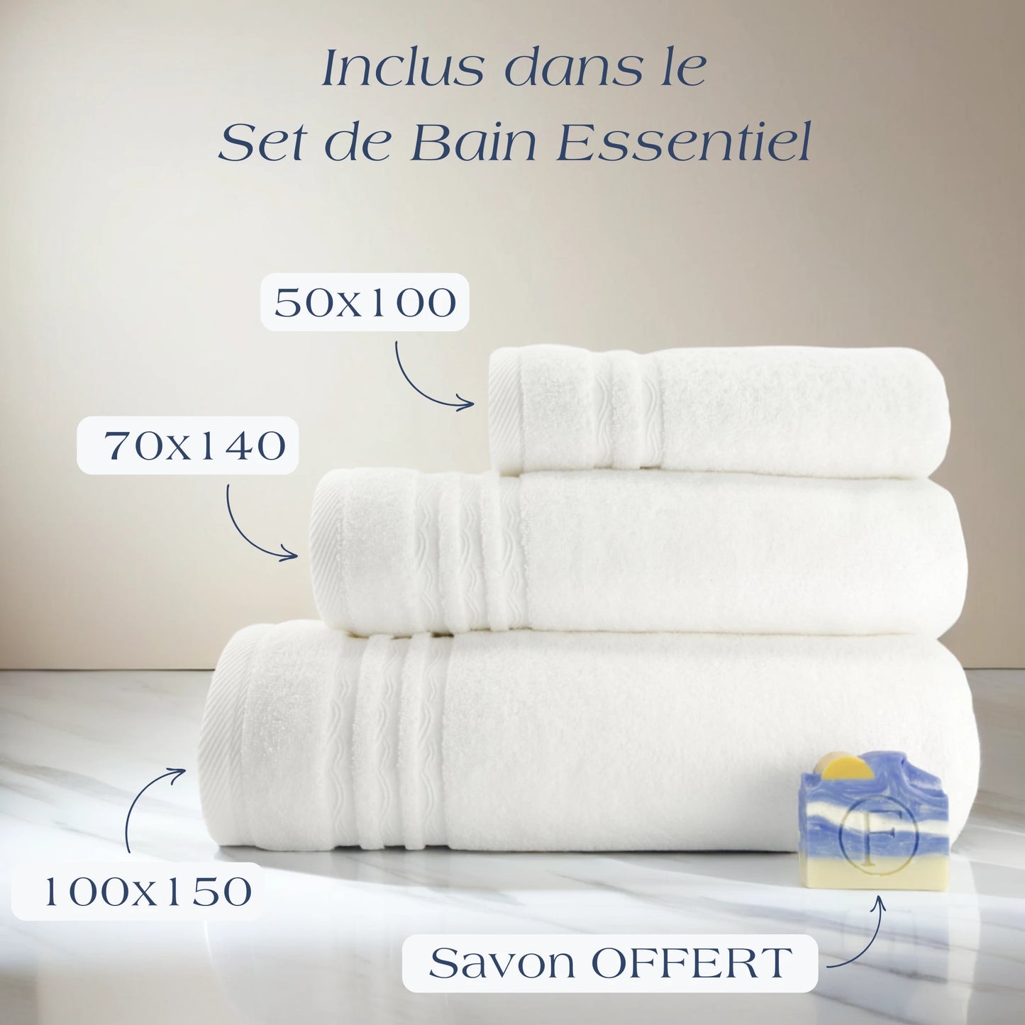 Set de Bain Signature Océan Collection Océan