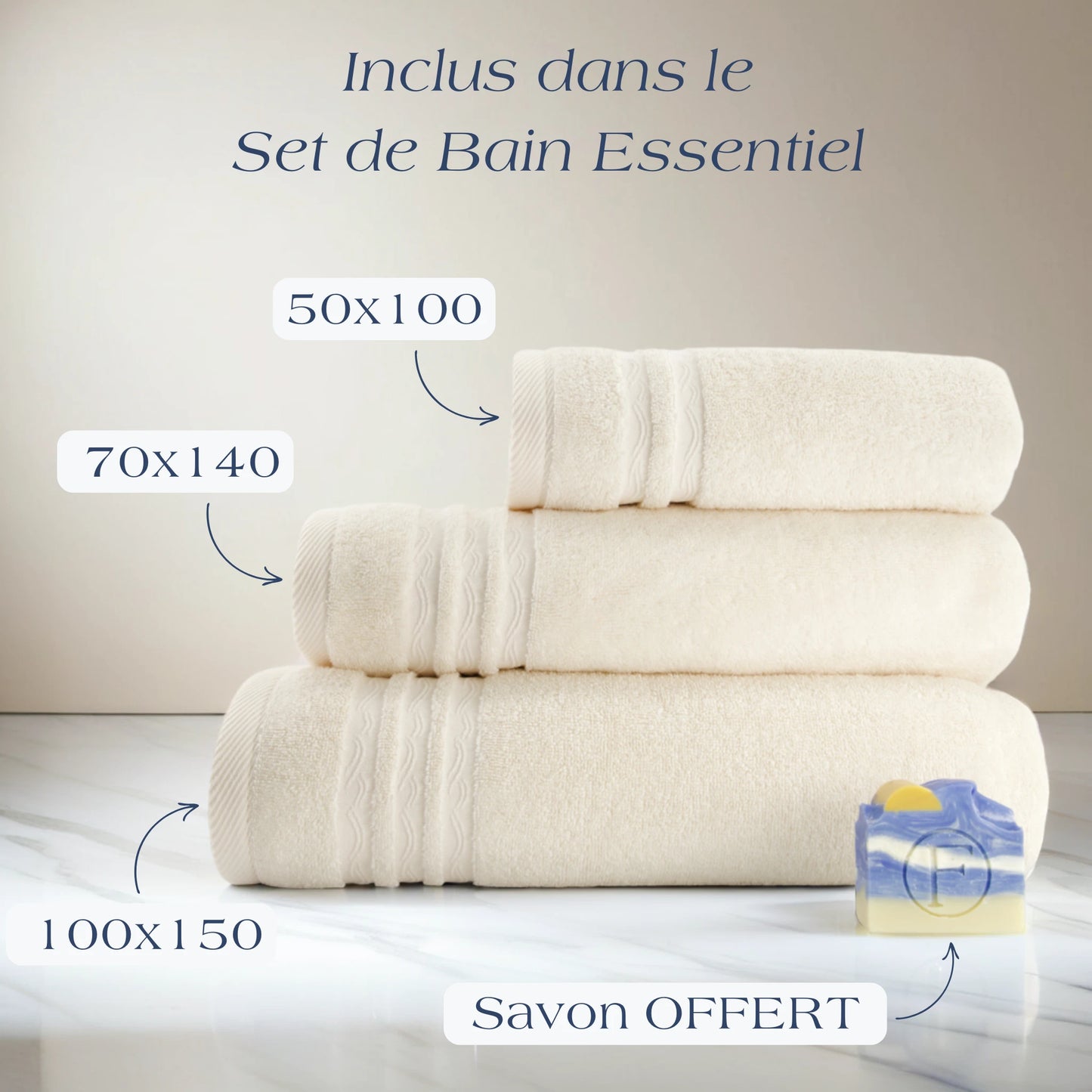 Set de Bain Signature Océan Collection Océan