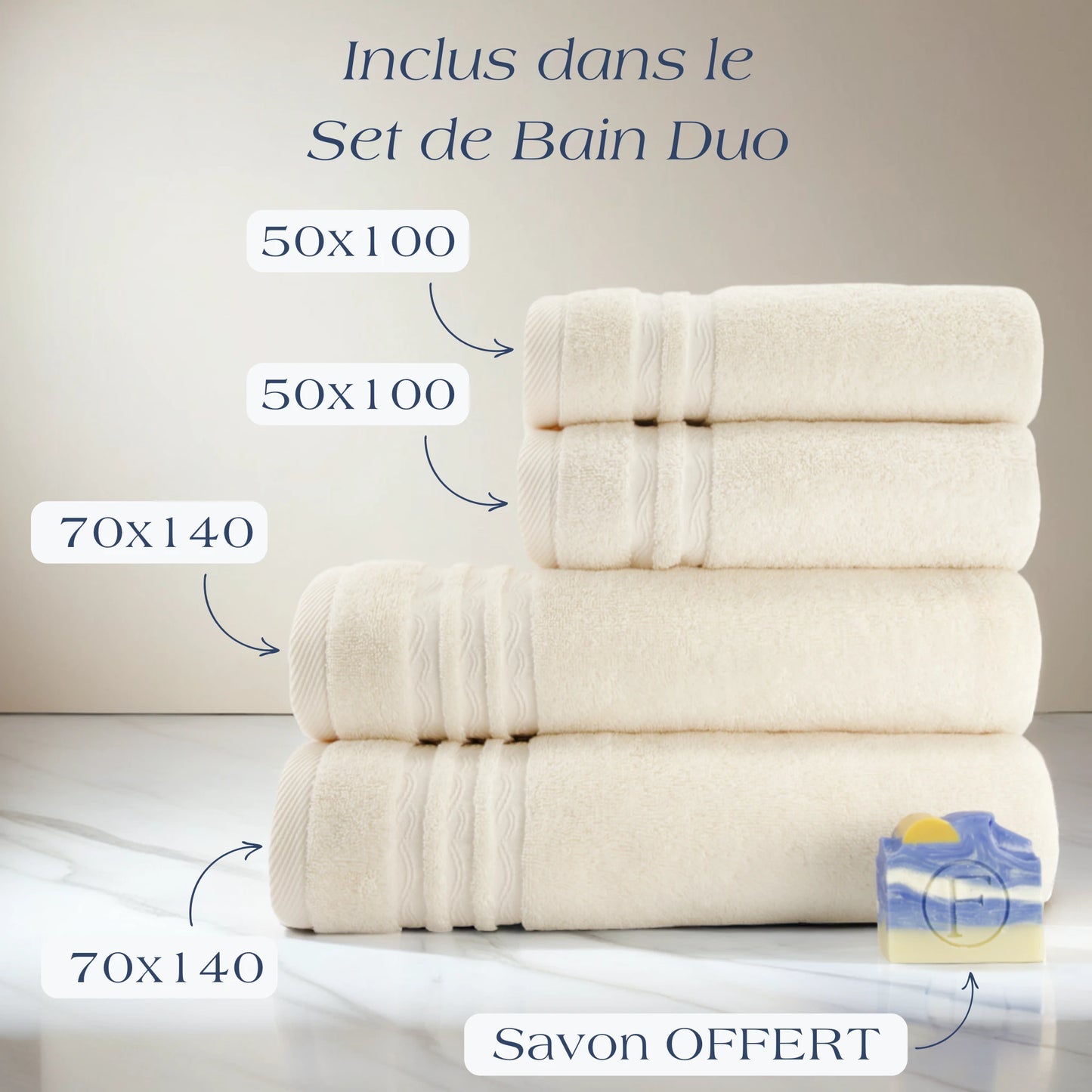 Set de Bain Signature Océan Collection Océan