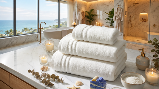 Linge de bain haut de gamme FLAMARDA pour une idée cadeau Fête des Mères