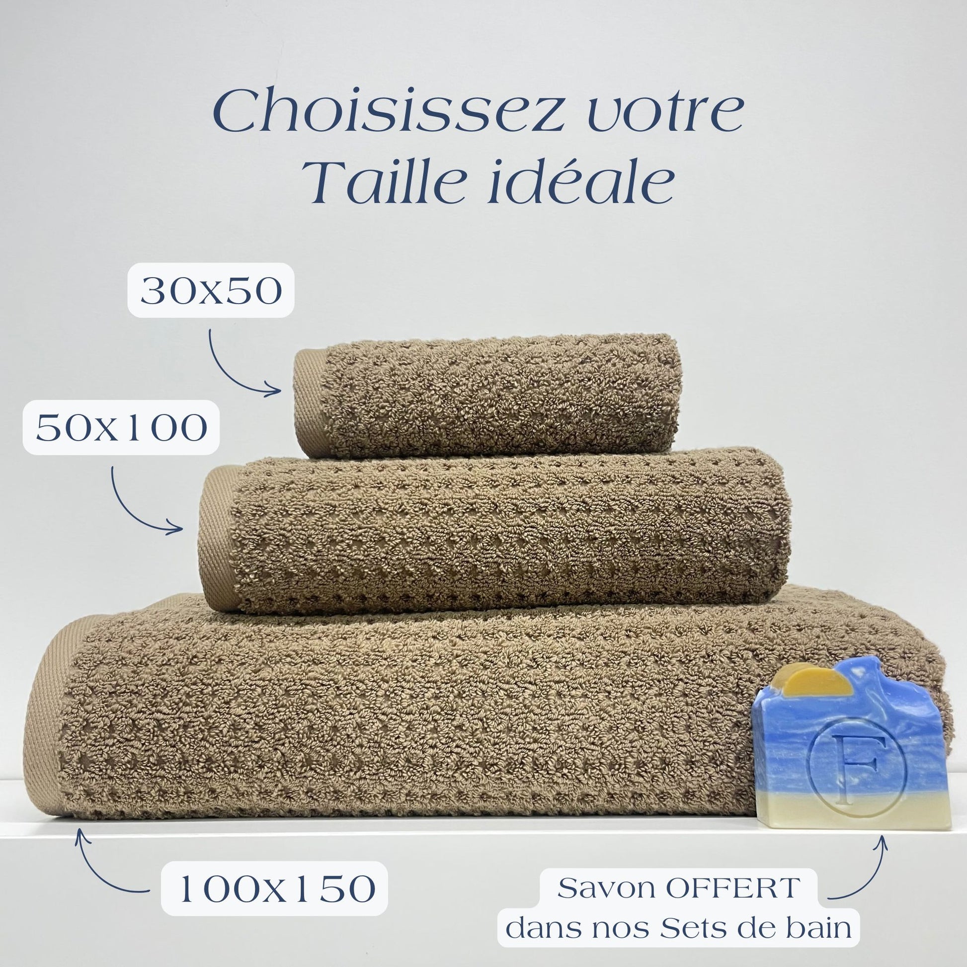 Serviette de Bain Prestige Dune Collection Prestige Dune