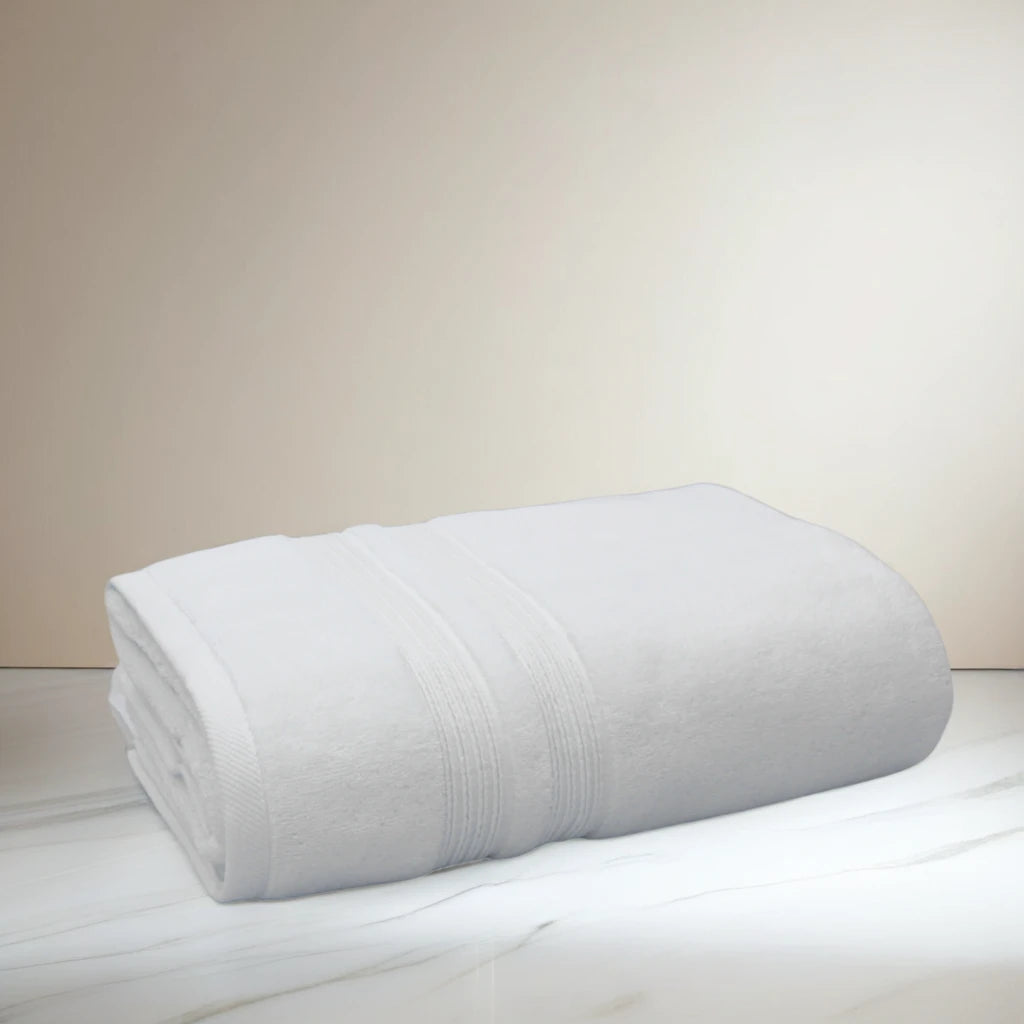Serviette Sérénité Lagune FLAMARDA, linge de bain haut de gamme fabriqué au Portugal