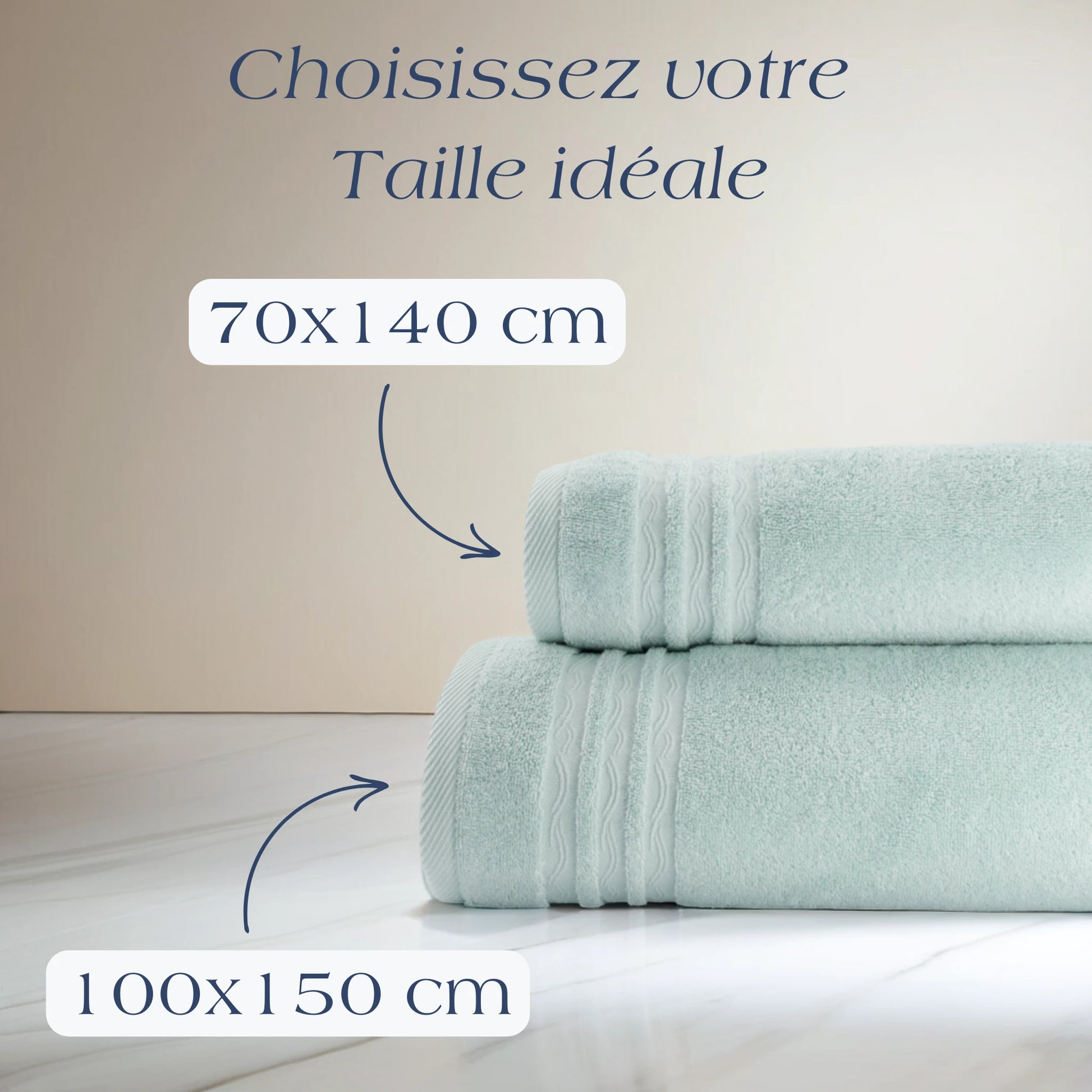 Drap de Bain Signature Océan Collection Océan