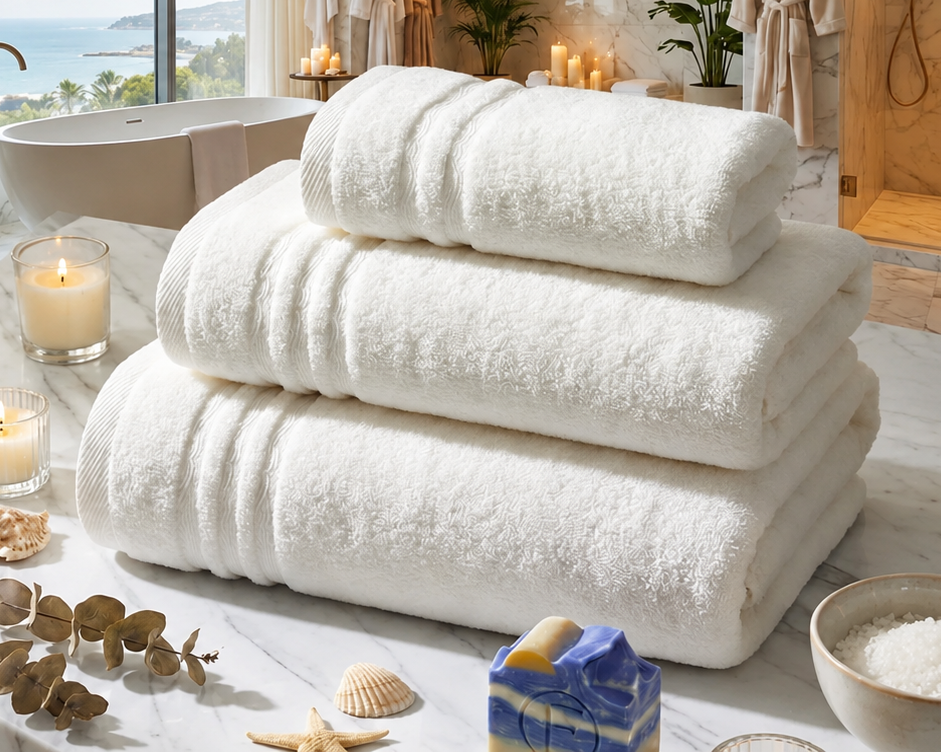 Linge de bain haut de gamme FLAMARDA pour une idée cadeau Fête des Mères
